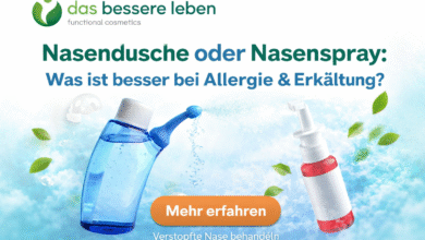 Nasendusche oder Nasenspray`